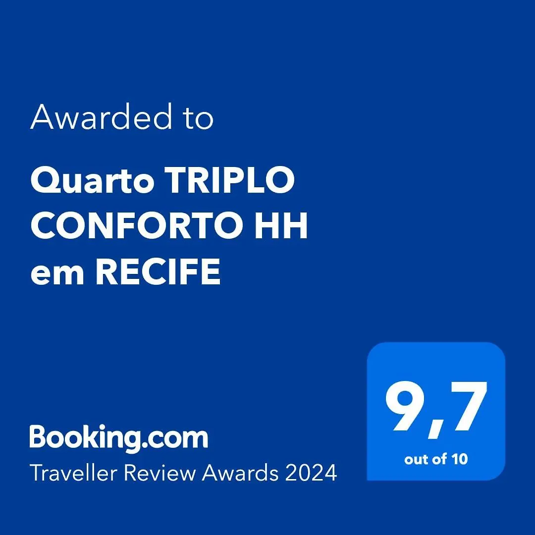Quarto Triplo - Amplo E Confortavel No Bairro Do Espinheiro Recife 0*,